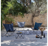 Fauteuil papillon matelassé grande largeur Pop Up XL