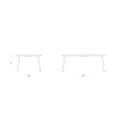 Table basse rectangle Vence