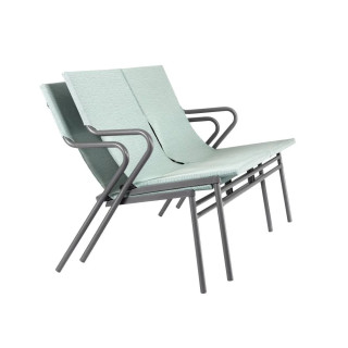 Banquette assise basse grand confort Vence Batyline® Duo