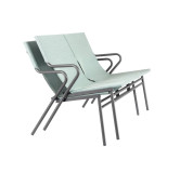 Banquette assise basse grand confort Vence Batyline® Duo