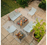 Banquette assise basse grand confort Vence Batyline® Duo