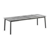Table de jardin extensible 8 à 10 personnes Oron HPL