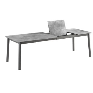 Table de jardin extensible 8 à 10 personnes Oron HPL