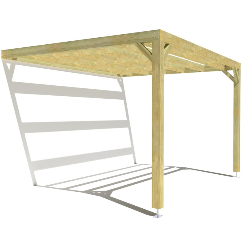 Pergola bois . 4m x 3m . livraison comprise