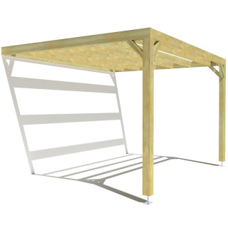 Pergola bois . 4m x 3m . livraison comprise