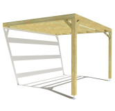 Pergola bois . 4m x 3m . livraison comprise