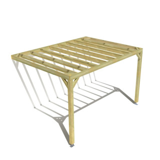 Pergola bois . 4m x 3m . livraison comprise