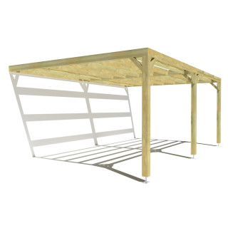 Pergola bois . 6m x 4m . livraison comprise