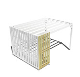 Bardage d'occultation pour pergola . carport