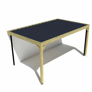 Carport bois . 5m x 3m .  livraison comprise