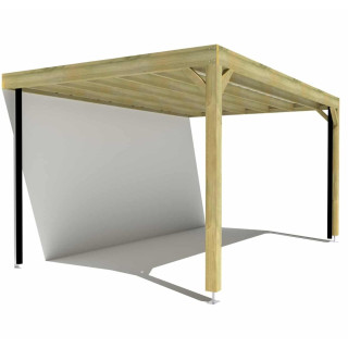 Carport bois . 5m x 3m .  livraison comprise