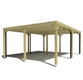 Carport bois . 6m x 5m .  livraison comprise