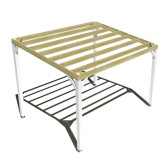 Option de pente 15 % . Carport . Pergola bois couverte