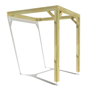 Pergola bois . Sans ventelle. 2m x 2m . livraison comprise