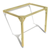 Pergola bois . Sans ventelle . 3m x 2m . livraison comprise