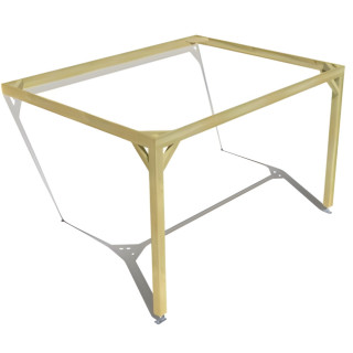 Pergola bois . Sans ventelle . 4m x 3m . livraison comprise