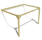 Pergola bois . Sans ventelle . 4m x 3m . livraison comprise