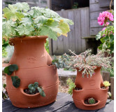 Poterie de jardin : Tour à fraisier