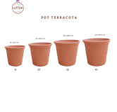 Poterie de jardin : Pot Terracotta